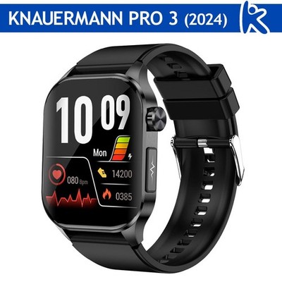 Knauermann PRO 3 (2025)Schwarz - Smartwatch