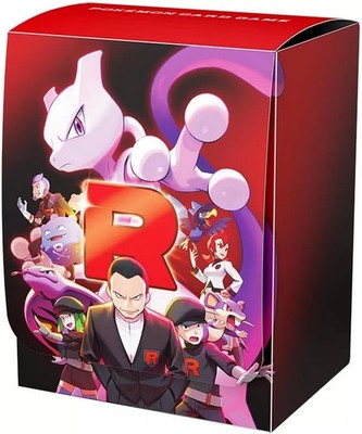Pokemon Card Game Deck Case Team Rocket Glory Official Supply 2025 Release