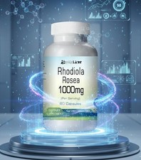 Rhodiola Rosea Capsules 1000mg Serving - Ship from USA