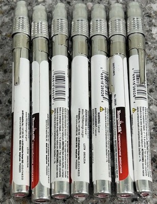 (7) (FLAWED) Tempilstik 28026 300F 149C Welding Surface Temperature Indicator
