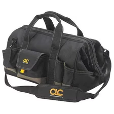 Clc Work Gear 1163 Tool Bag, Black, Polyester, 25 Pockets