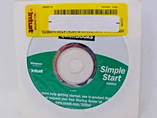 Intuit QuickBooks Simple Start Edition Sealed w/ License for Windows 98/2000/XP