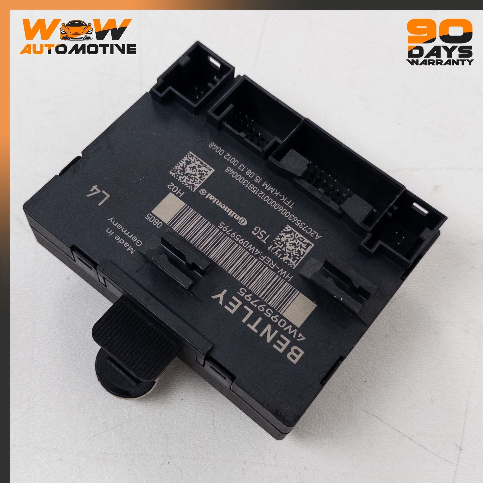 14-19 BENTLEY FLYING SPUR REAR LEFT DRIVER SIDE DOOR CONTROL MODULE UNIT OEM