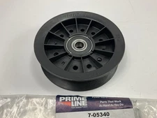 PrimeLine 7-05340 Flat Idler Pulley With Flange, 1/2" ID, 4-3/4" OD Murray 91801