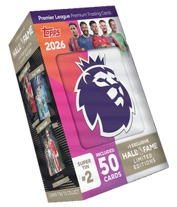 Topps Premier League 2026 - Debut Edition - Super Tin #2 Sealed
