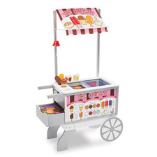 Snacks  Sweets Food Cart with Play Food, Wooden Toys  Kids Play Kitchen Access