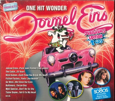 FORMEL EINS JUBILÄUMSEDITION - ONE HIT WONDER  2CD-Sampler (Digipak)