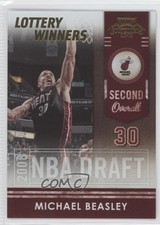 2009-10 Playoff Contenders Lottery Winners Gold 87/100 Michael Beasley #28 0x5