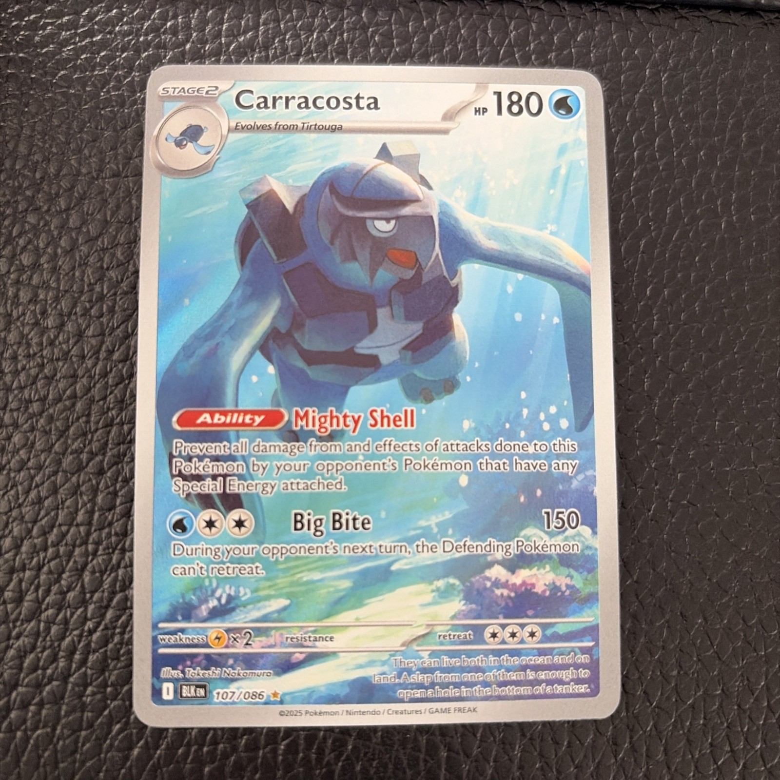 Carracosta 107/086 Sv: Black Bolt Holo