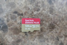 GENUINE SanDisk 128GB Extreme PLUS A2 V30 U3 Micro SDXC Memory Card