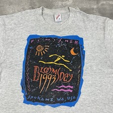 vintage 1993 NIKE BLOOMSDAY FINISHER t shirt XL JERZEES 90s run Spokane WA