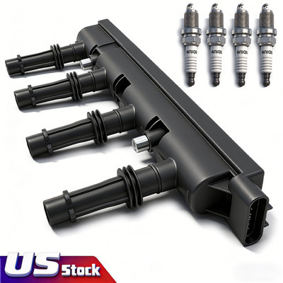UF669 C1810 Ignition Coil XP3922 Spark Plug For Buick Encore 2013-2021,For Ca...