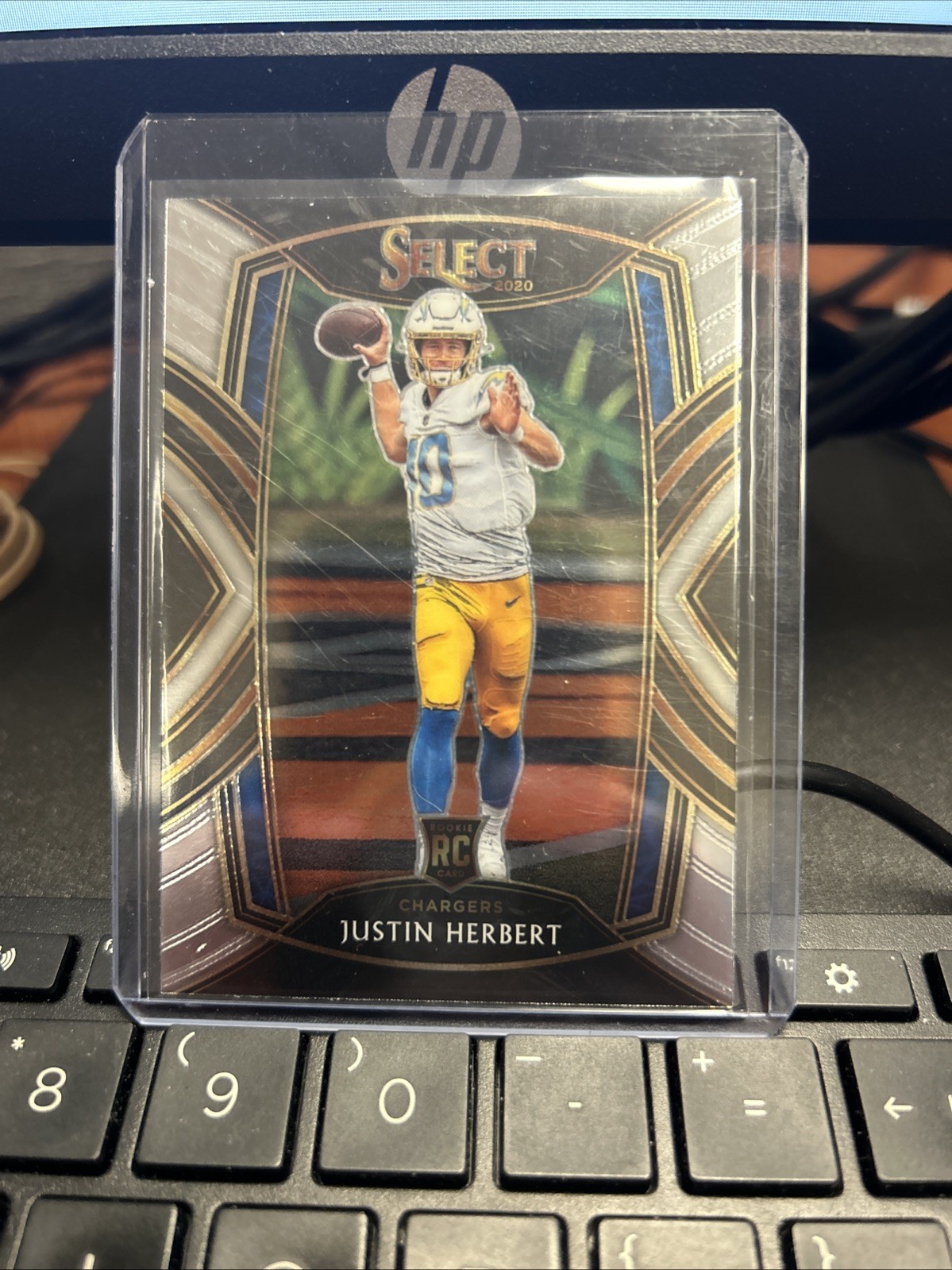 2020 Panini Select - Club Level Justin Herbert #244 (RC)