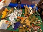 G.I Joe -3 X 1964 GI Joe figures /  GI Joe Accessory MISC Lot Huge amount items