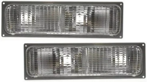 FLEETWOOD DISCOVERY 1999 2000 2001 2002 FRONT TURN SIGNAL LAMPS LIGHTS RV PAIR