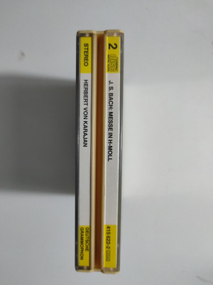 JOHANN SEBASTIAN BACH 2 DISC BOX SET - PUT IN H- MOLL - SEE PHOTO