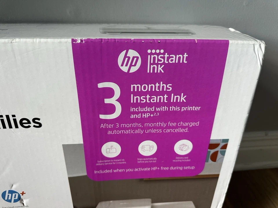 HP Envy 6452E All-In-One Wireless Color Inkjet Printer Copier Scanner 10ppm New - Image 4 of 4