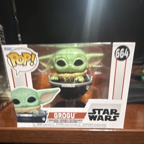Funko Pop! Vinyl: Star Wars - Grogu The Mandalorian #664 TV Shows Vinyl Figure