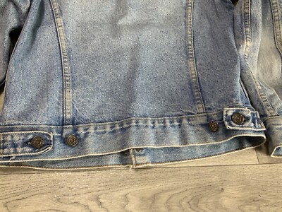 Levi's Denim Jacket Size 18 Vintage 70706 0214 | eBay