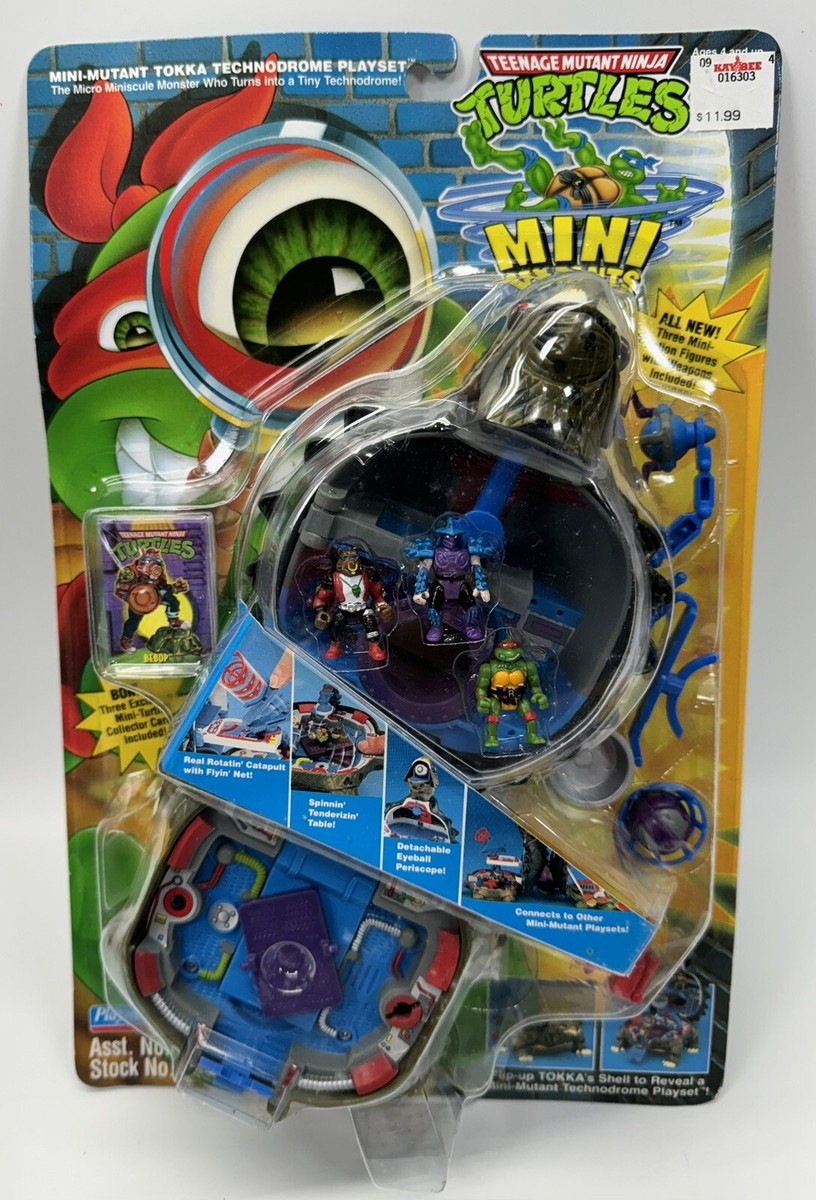 Mini Mutants Tokka Technodrome Playset TMNT Teenage Mutant Ninja