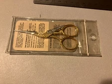 VTG  Mundial Marks Scissors  Miniature Pocket Size Bird Stork
