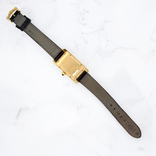 Cartier Tank Américaine Fecha Oro Amarillo 18K Mediano Automático 22mmx41mm - Imagen 7 de 11