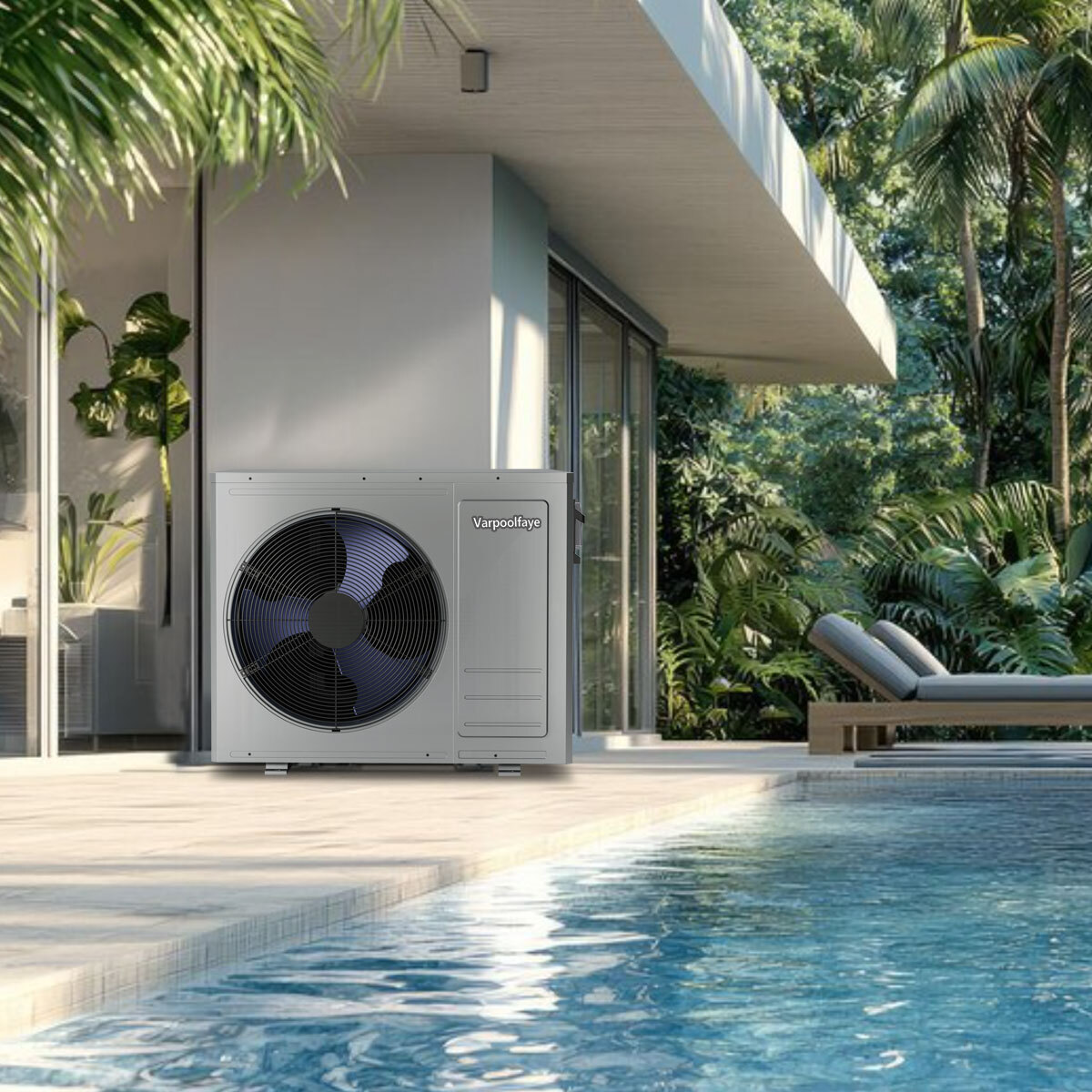 Varpoolfaye 35100BTU Above/In Ground Swimming Pool Water Heater