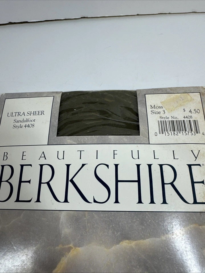 Красивые колготки Berkshire Ultra Sheet Sandalfoot стиль мха 4408 размер 3 - Изображение 2 из 3