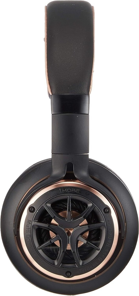 1MORE H1707 Triple Driver Over Ear Headphones Gold Hi-Res TA0224