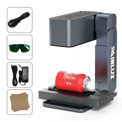 Laser Engraver Cutter 60W Portable Foldable Engraving Machine Auto Focus 600mm/s - Picture 22 of 23