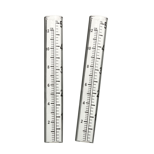 5″ Capacity Rain Gauge Glass Replacement Tube for Yard Garden Outdoor, Set of 2 » Discount Sale