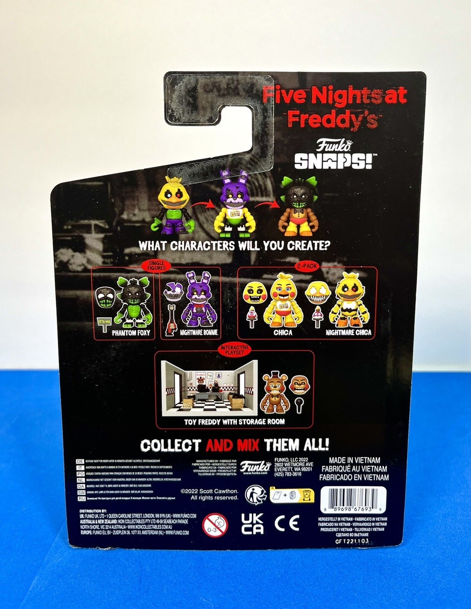 2023 Funko Snaps! - Five Nights at Freddy's - NIGHTMARE 2023 Funko Snaps! - Five Nights at Freddy's - NIGHTMARE