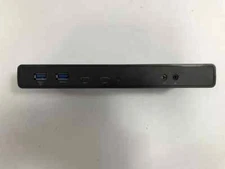 Codi A01200 USB-C Dual 4K Universal DisplayLink Docking Station w AC Adapter
