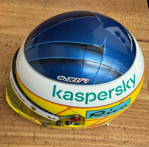 Charles Leclerc Signed Ferrari Formula 1 F1 Mini Helmet 1:2 PSA/DNA COA - Picture 3 of 5