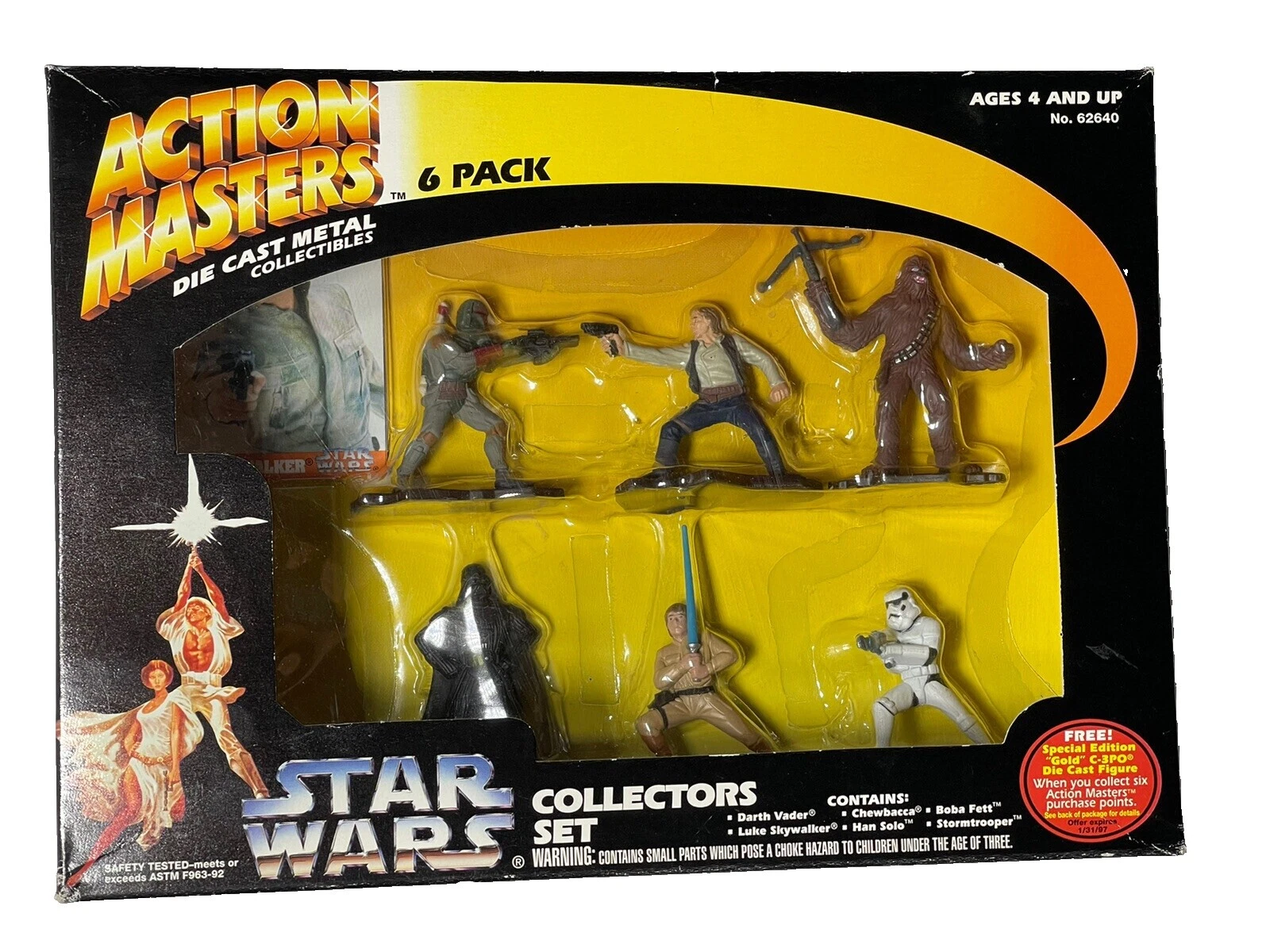 C-3PO metal figura de acción de Acción Colecciones