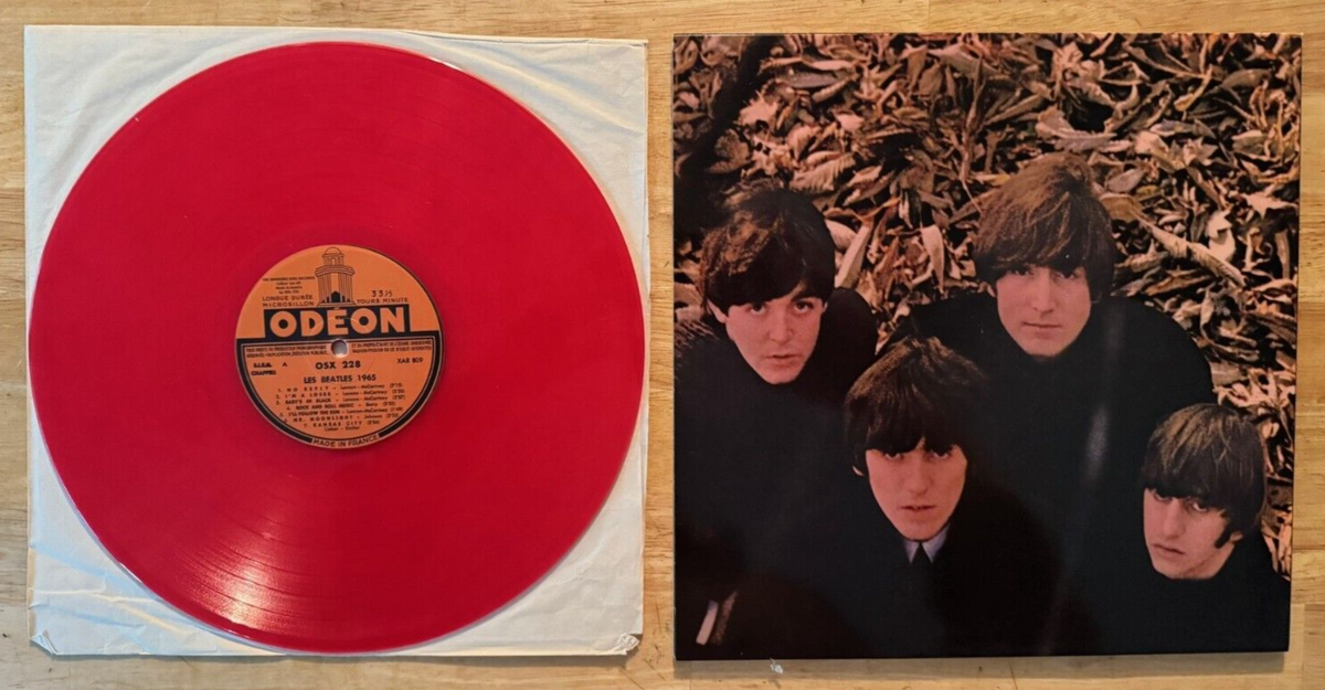 33 FRENCH LP THE BEATLES BEATLES 1965 ODEON OSX 228 RED WAX | eBay