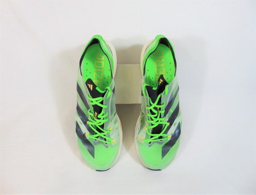 Adidas Adizero Prime X Linen Green Black Training Running Shoes Sz 7 NEW GV7074 - Picture 4 of 7
