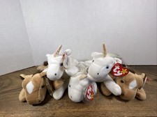 TY Beanie Babies Lot Of 5 Derby  Mystic 1990s With Tags