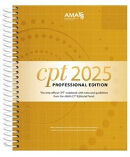 BRAND NEW CPT Professional 2025 ISBN 97816401...