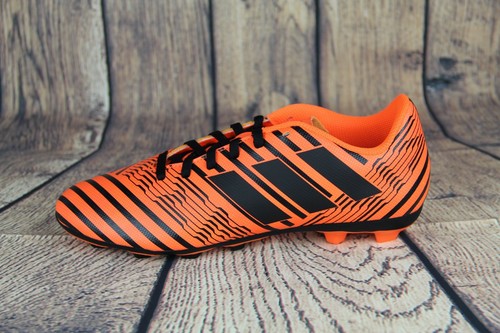 Adidas Nemeziz 17.4 Fxg J Soccer Cleats Pyro Storm Orange/Black S82460 SZ - Picture 10 of 12