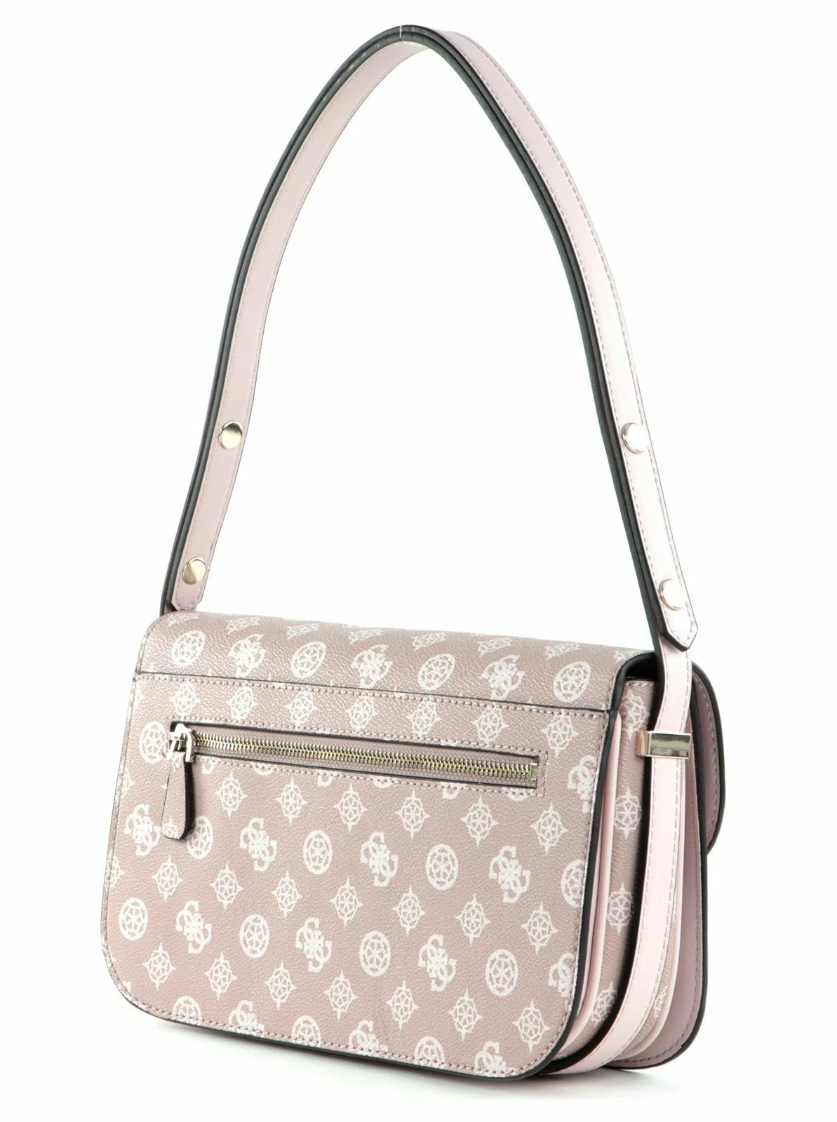 GUESS Convertible Shoulder Bag Blush Multi