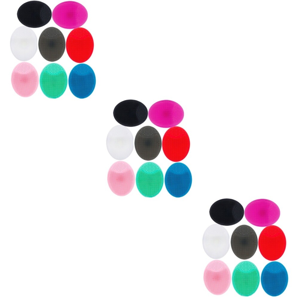 Silicone Exfoliating Pad Face Scrubbers Exfoliator Brush Blackhead