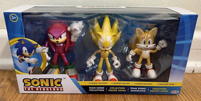 Sonic the Hedgehog Rare Team Sonic Collection New in Box Look!!!