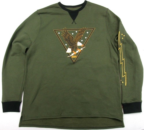 Levi'S Sudadera Levi Strauss \u0026 Co Eagle y Rayo Levis Verde Militar | eBay