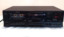 Vintage Optimus Stereo Double Cassette Deck Recorder SCT-36 Auto Reverse