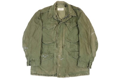 US Korean War M-1951 Field Jacket M51 Parka Vietnam Era (Broken