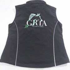 Clique Sportswear Equestrian Horse On Back Vest Women's Size Medium Connecticut