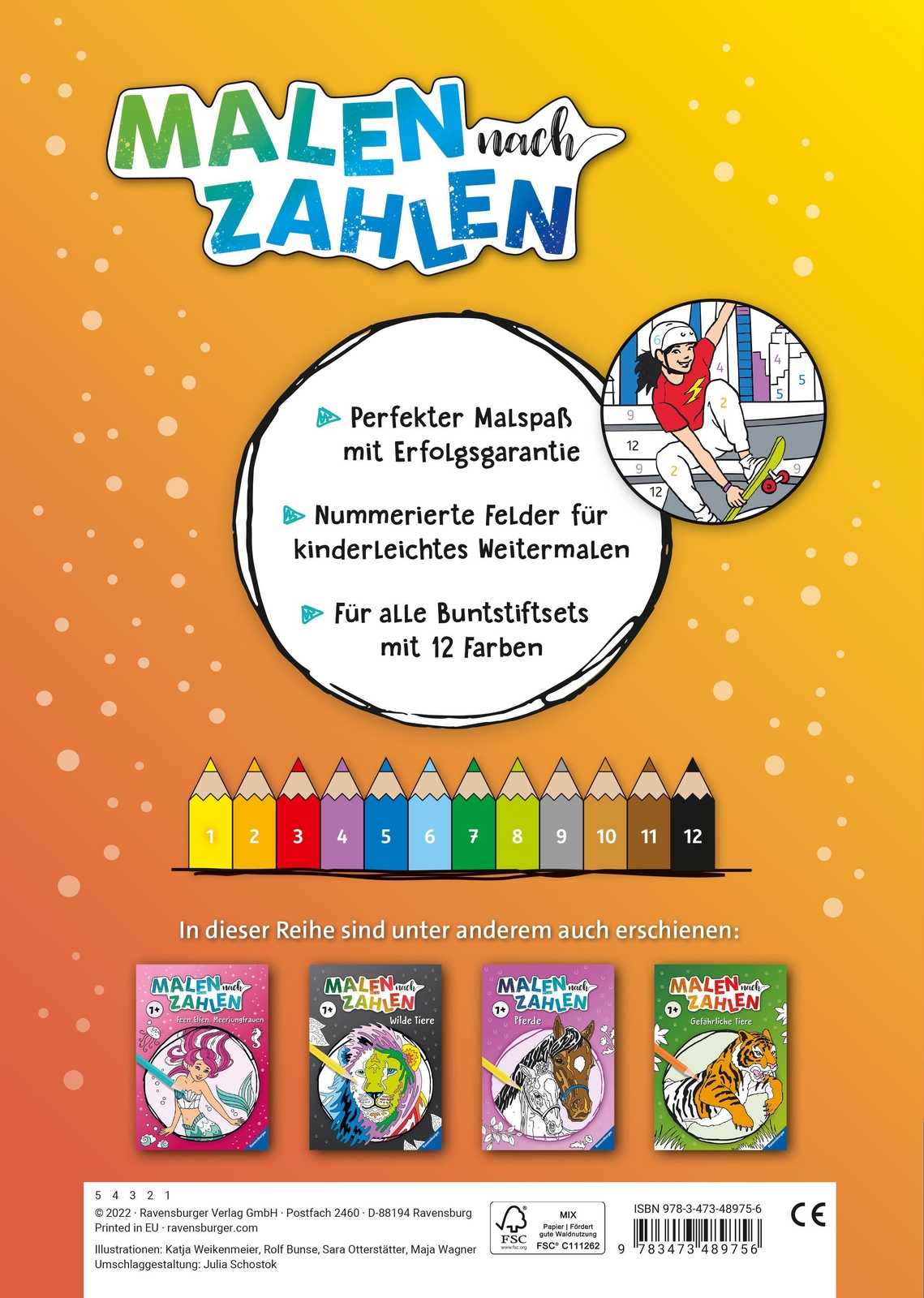 Thumbnail - Ravensburger Malen Nach Zahlen Ab 7 Jahren Ferien - 48 Motive -