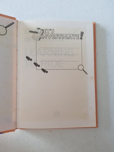 Let's Investigate Book - #18 Learning To Ride 1997 HC Horse Riding - Imagen 3 de 7