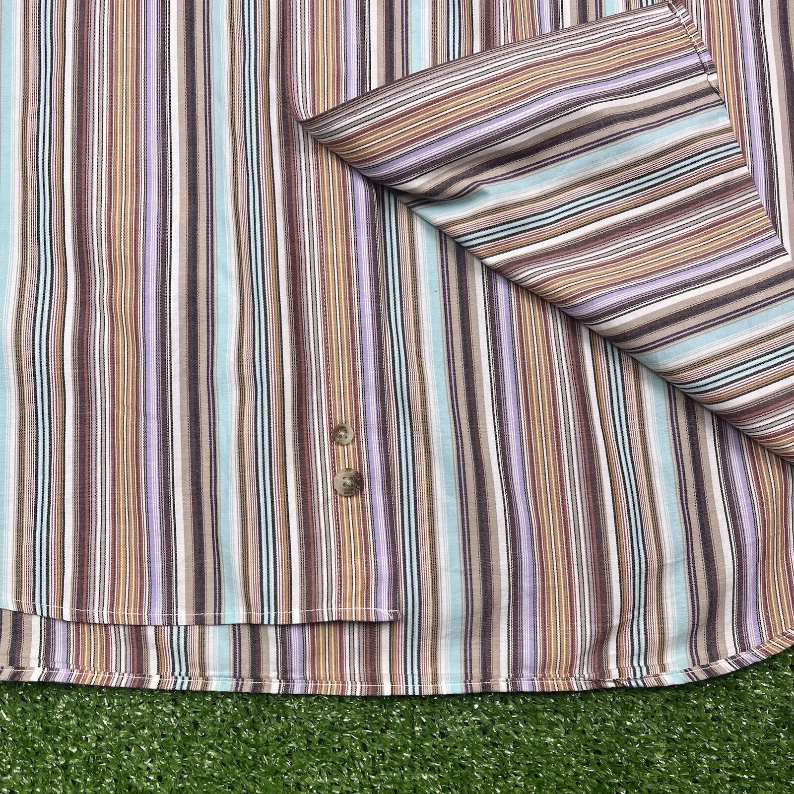 Pendleton Long Sleeve Button Down Colorful Stripe… - image 8